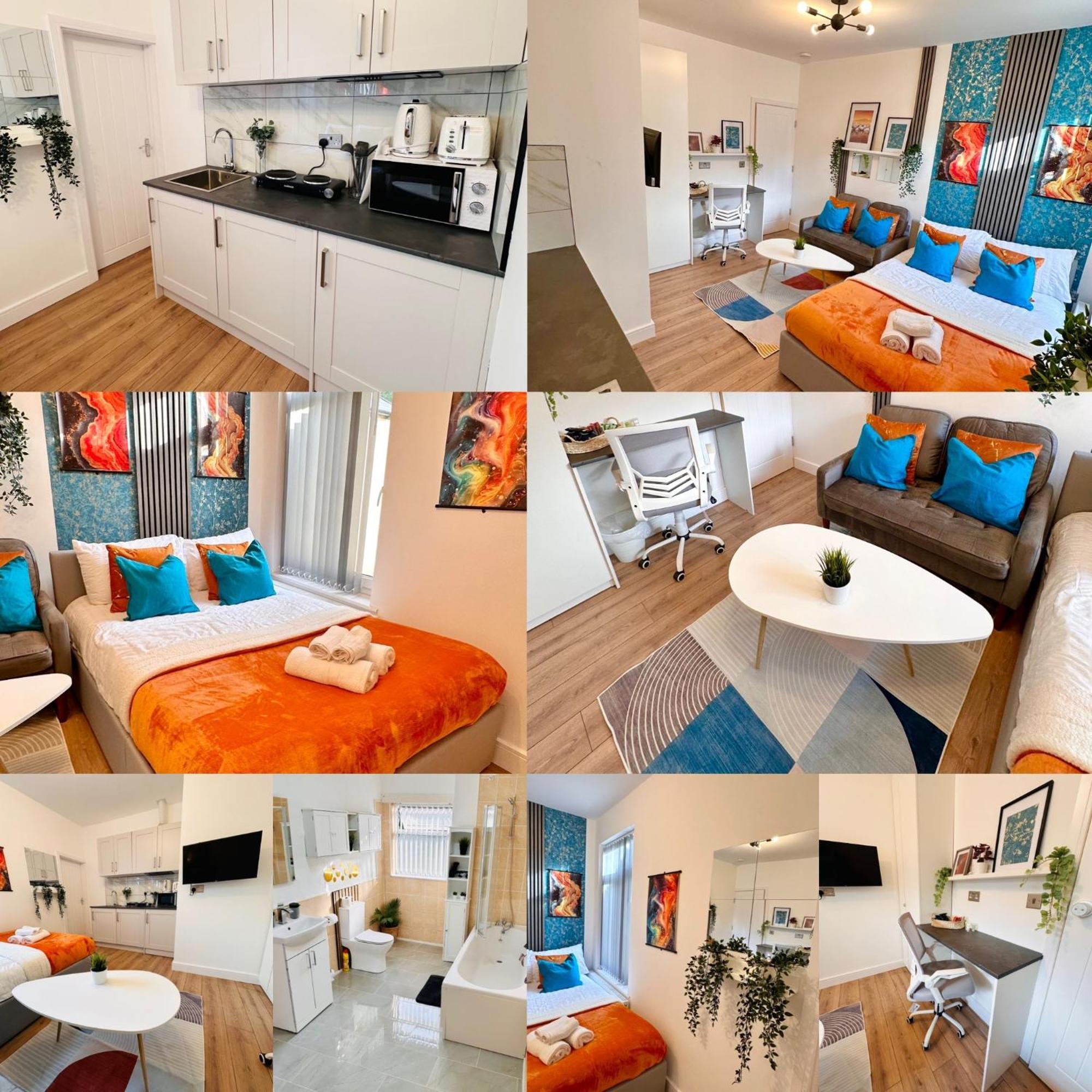 R4 Luxury Studio En-Suite Room In Harborne Lane By Queen Elizabeth Hospital Birmingam Exterior foto